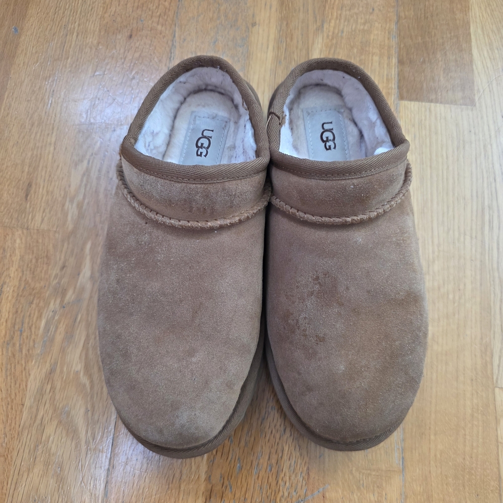 UGG Brown Suede Slippers
